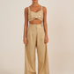 Cropped Shine Dourado